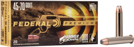 Federal Hammer Down Rifle Ammo 45-70 Govt. 300 gr. 20 rd.