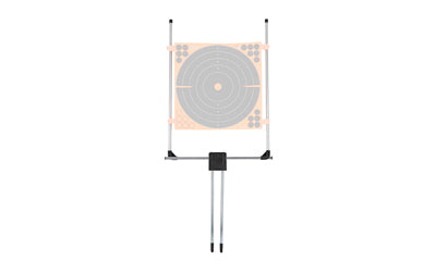 Allen Company Adjustable Hub Stake Target Stand, Black, Accommodates 24"x24" Targets