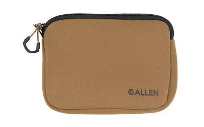 Allen Company Compact Pistol Pouch, Neoprene, Flat Dark Earth Finish, Lockable 3636