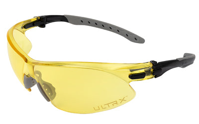 Allen ULTRX Keen Shooting Safety Glasses, Yellow and Black, ANSI Z87+ Rated