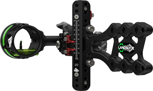 Axcel Landslyde AV-31 Non-Dampened Bow Sight 1 Pin .019 Green