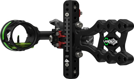 Axcel Landslyde AV-31 Non-Dampened Bow Sight 1 Pin .019 Green