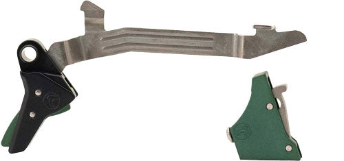Timney Alpha Competition Glock Gen 3-4 Trigger Green 3LB