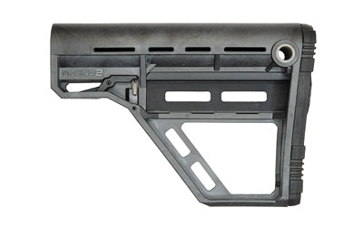 Amend2 A2AMSBASECBN Modular AR-15 Stock, MilSpec Buffer Tube, M-LOK, Carbon Gray