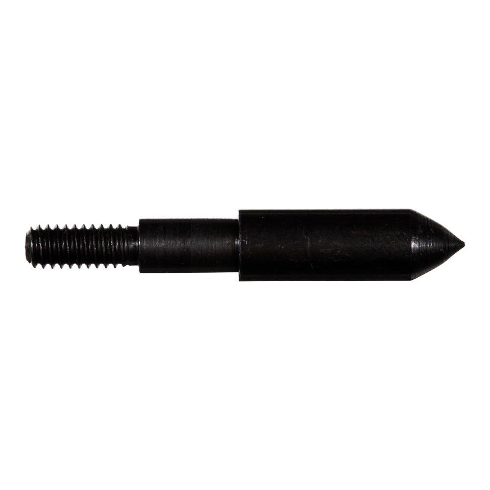 Allen Titan 17/64" 100gr Steel Bullet Points for Archery Black 12/ct