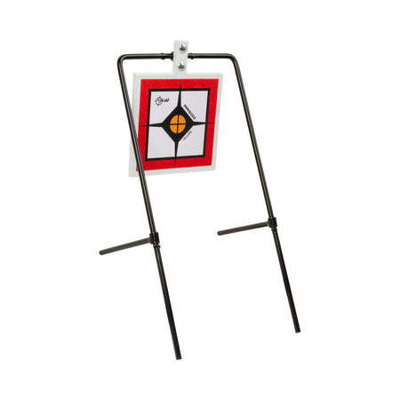 Allen EZ-Aim Hardrock AR500 Steel Spinner Target & Stand for Rimfire Pistol Use