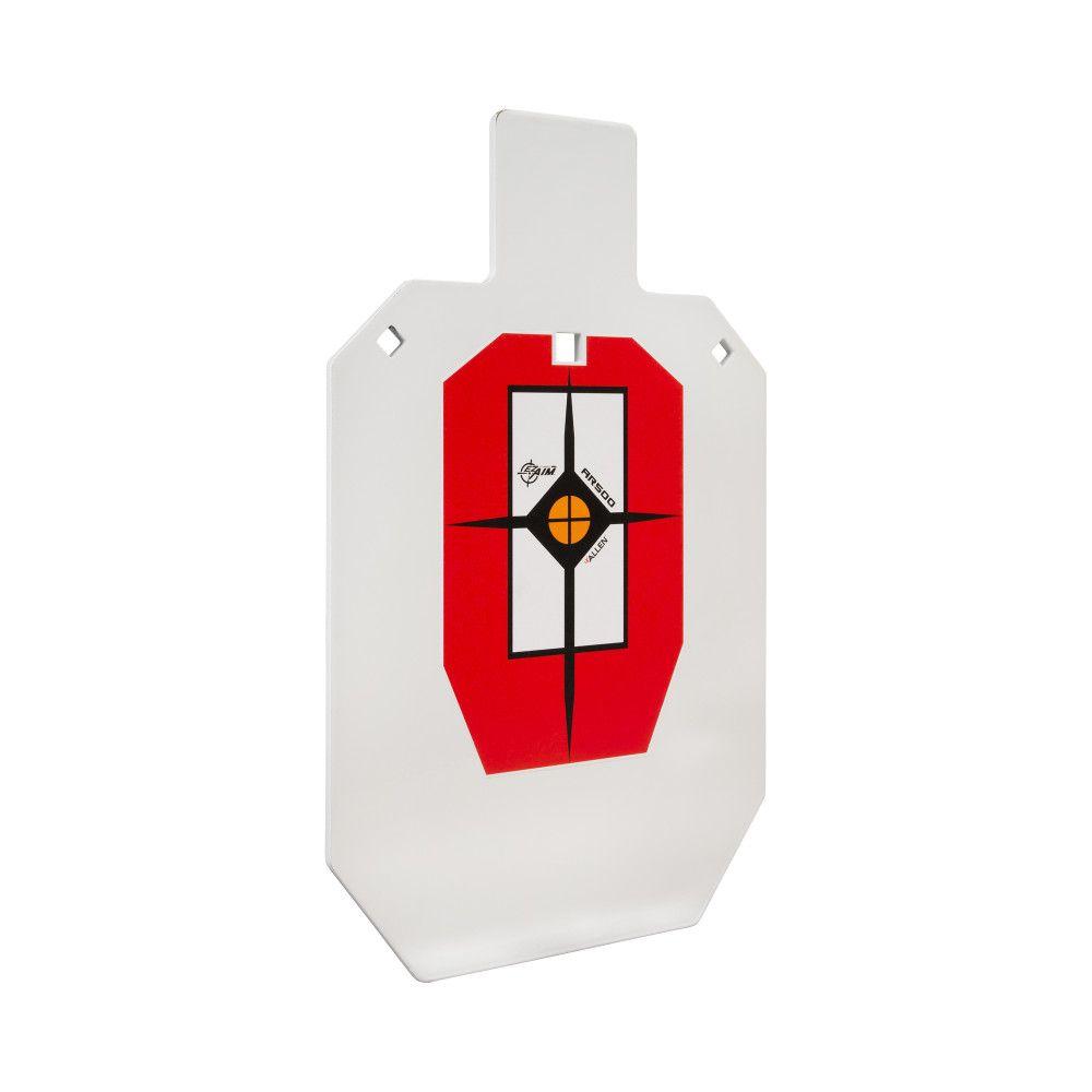EZ-Aim Hardrock AR500 IPSC Silhouette Shooting Target 9" x 14.875" Multi-Color