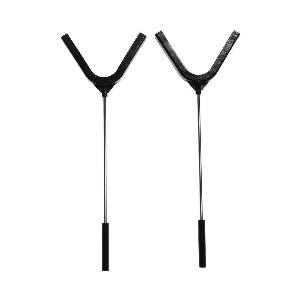 Allen EZ-Aim 4.5" Clay Target Stake Holders 2-Pack - Black