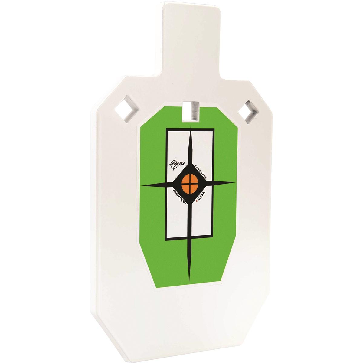 Allen Hardrock 10"x6" AR500 3/8" Thick IPSC Silhouette Shooting Target