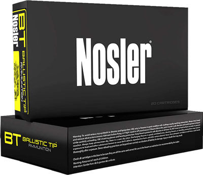 Nosler Ballistic Tip Spitzer Ballistic Tip 140 Grain 6.5mm Creedmoor 2650 fps 054041400640