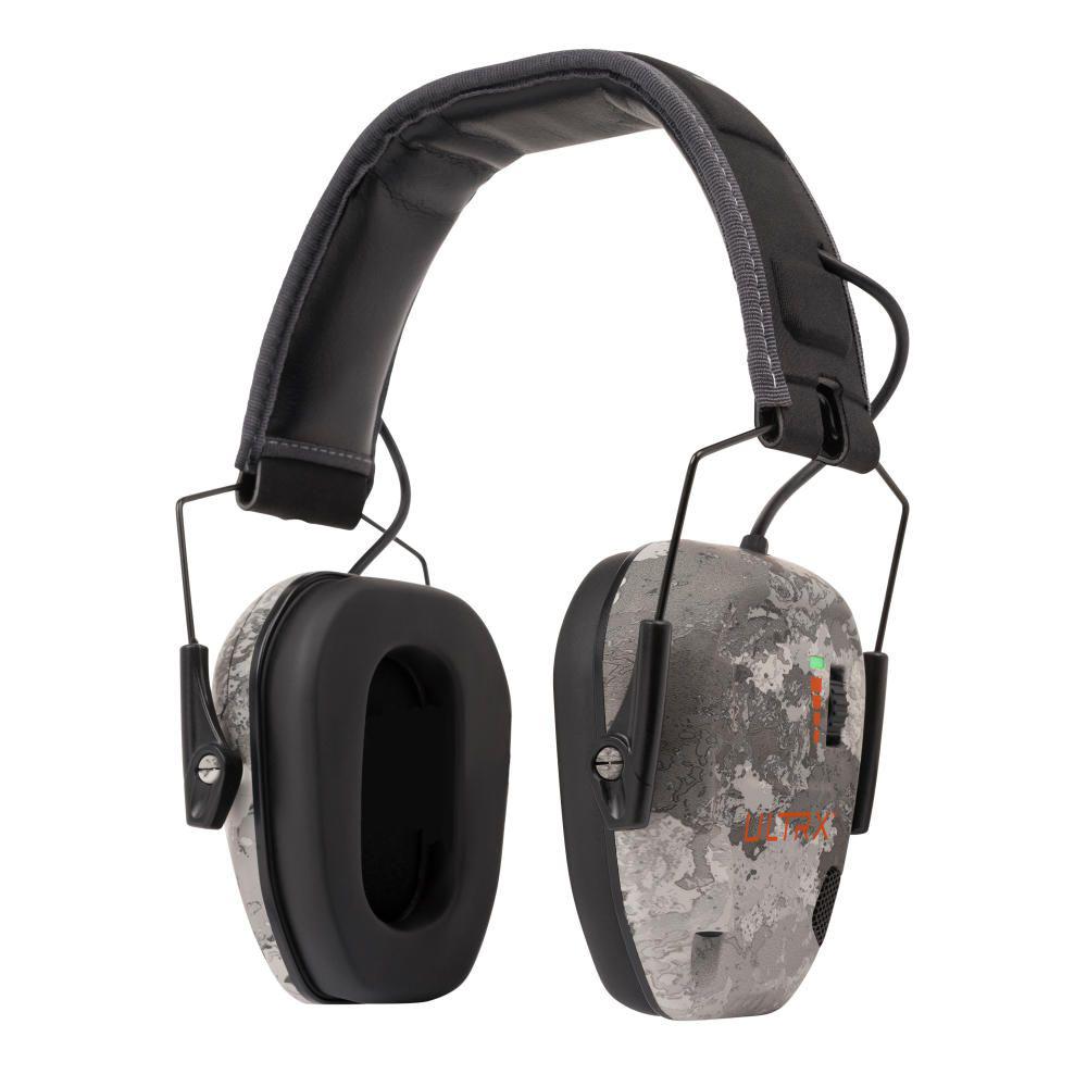 Allen ULTRX Bionic Veil Tac Grey Camo Electronic Earmuffs NRR 22dB