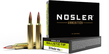 Nosler Ballistic Tip Hunting  Polymer Tip 160 Grain .28 Nosler  054041434638
