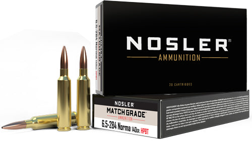 Nosler Custom Competition Match Grade Jacketed Hollow Point 140 Grain 6.5-284 Norma  054041441667