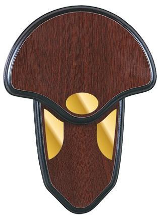 Allen Turkey Tail Mounting Kit with Hardwood Finish