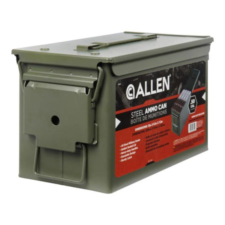 Allen Steel .50 Cal Ammo Storage Can OD Green Lockable