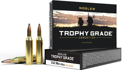Nosler Trophy Grade Partition Polymer Tip 100 Grain .243 Winchester  054041610469