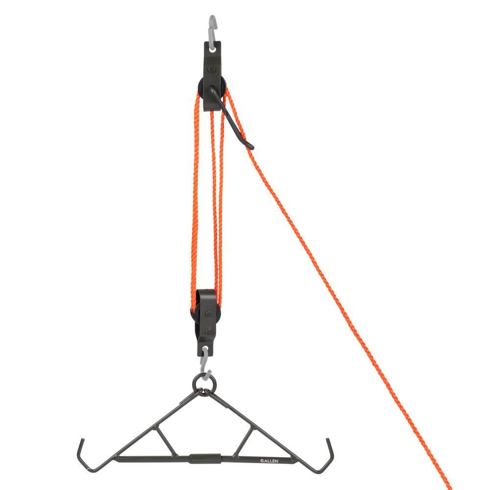 Allen Takedown Steel Gambrel and Hoist 500 Pound Game Kit Orange