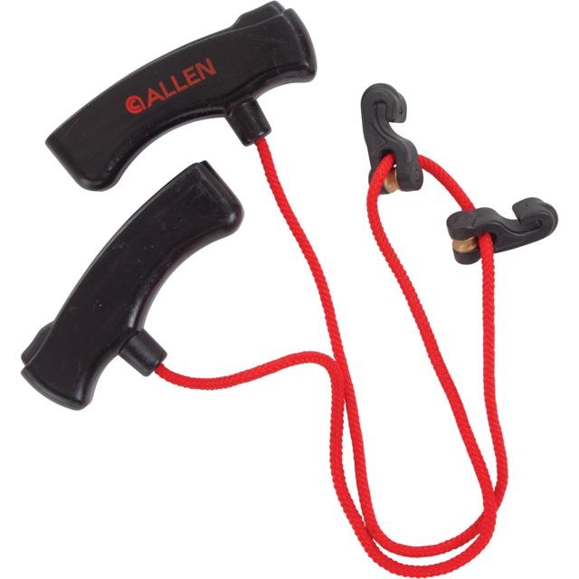Allen Crossbow Cocking Aid Rope with Molded String Hooks Red