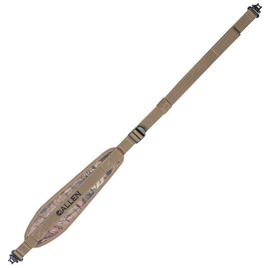 Allen Gunnison Camo Neoprene Rifle Sling with Swivels Tan