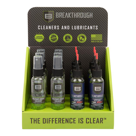 Allen Breakthrough Clean Technologies 12-Pack Cleaner and Lubricant Display Set