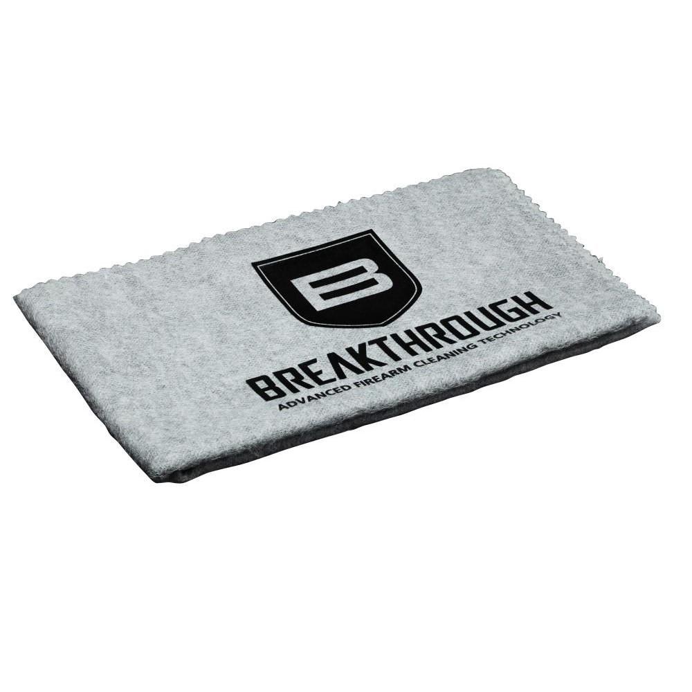 Breakthrough Clean Weather-Proof Silicone Gun Cloth Grey 14 x 12 Inch Reusable