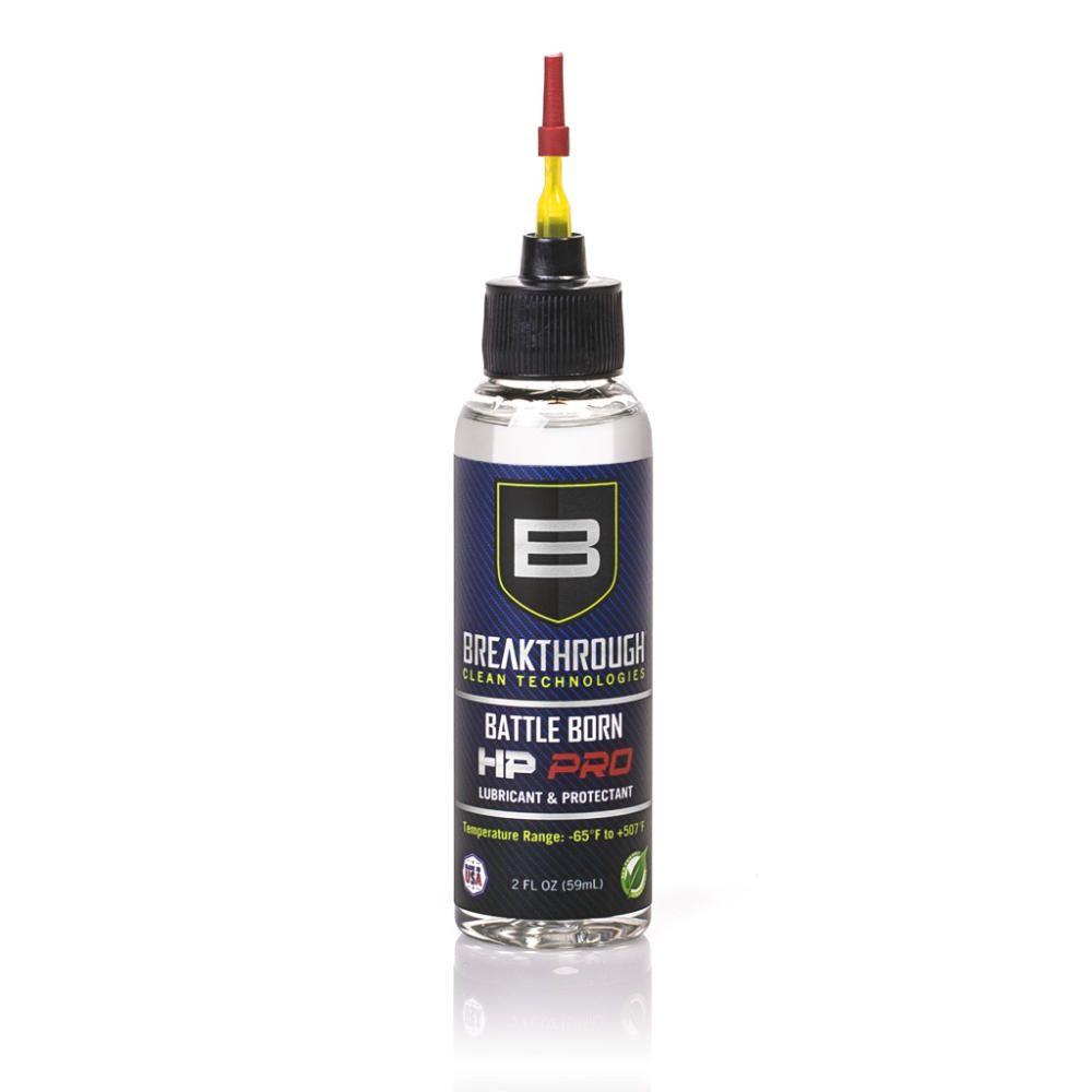 Breakthrough Battle Born HP Pro Synthetic Gun Lube and Protectant 2oz Clear