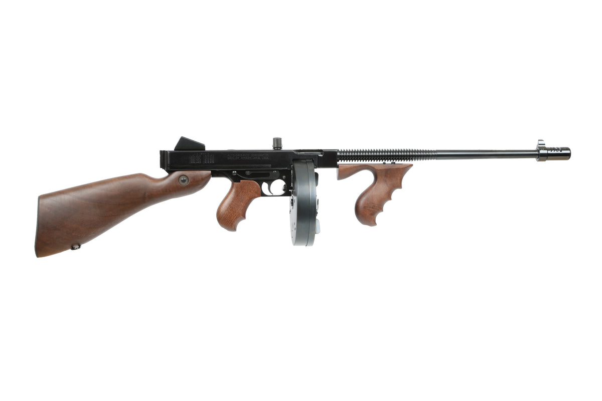 Thompson T550D 1927A-1 Lightweight Carbine 45 ACP 20+1/50+1 16.50" Blued Aluminum Alloy Barrel & Receiver, Walnut Grain Fixed Stock & Grip