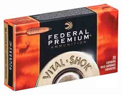 Federal Premium Rifle Ammo 308 Win. 165 gr. Trophy Copper 20 rd.