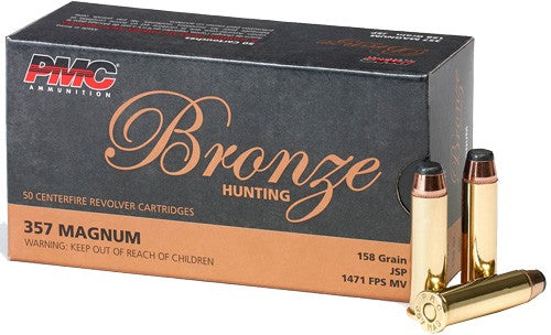 PMC Bronze 357 Magnum Ammo 158 Grain JSP