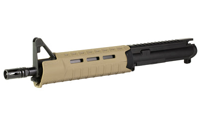 AR-15 Upper Assembly 223 Remington 10.5" 1:7 Twist Carbine Gas A2 Sight Block FDE MOE Handguard Anodized Finish Excludes BCG and Charging Handle
