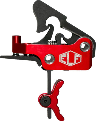 Elftmann Apex Curved AR-15 Adjustable Trigger Red 2.75-7 Pounds