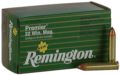 Remington Premier Magnum Rimfire AccuTip-V 33 Grain .22 WMR 2000 fps 047700008400