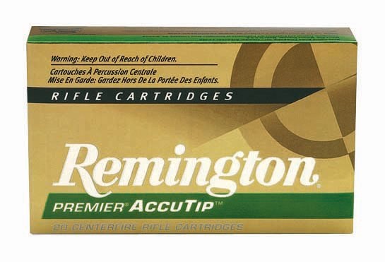 Remington .22-250 Remington Premier 50 grain AccuTip-V Boat Tail ammunition