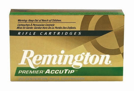 Remington Premier AccuTip-V Boat Tail 75 Grain .243 Winchester 3375 fps 047700366609
