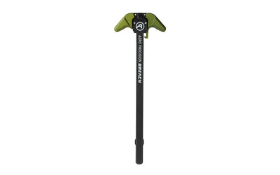 Aero Precision BREACH Charging Handle for AR-10/M5, Ambidextrous Large Lever, Gas Deflection, Black/ODG