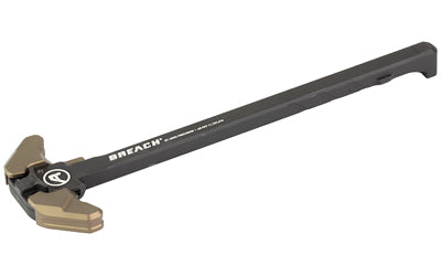 Aero Precision APRA700340C BREACH AR-10 Ambi Charging Handle with Gas Deflection, Small Lever, Kodiak Brown