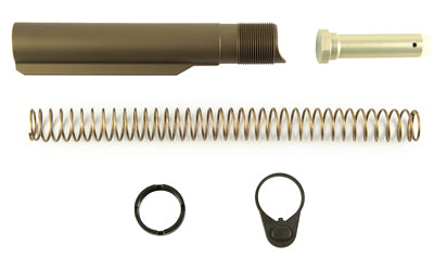 Aero Precision APRH101460C AR15 Enhanced Carbine Buffer Kit, Tube, Buffer and Spring, Kodiak Brown