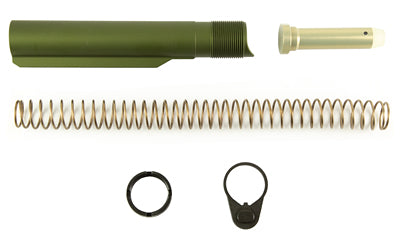 Aero Precision APRH101462C AR15 Enhanced Carbine Buffer Kit, Tube, Buffer and Spring, OD Green