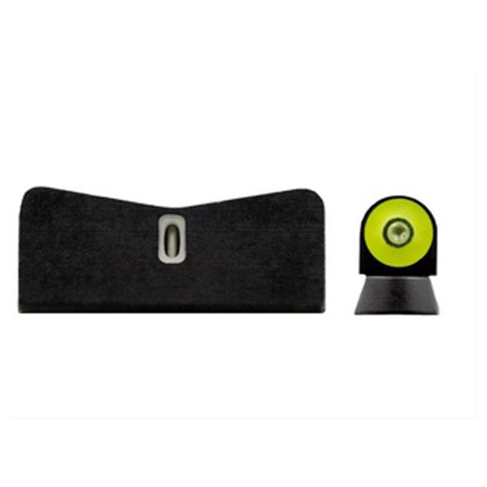 XS DXT2 Big Dot Yellow Tritium Front and Rear Sight for Beretta 92 Vertec/92A1