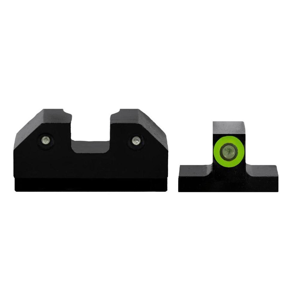 XS Sights R3D Green Tritium Night Sight Set for Canik TP9