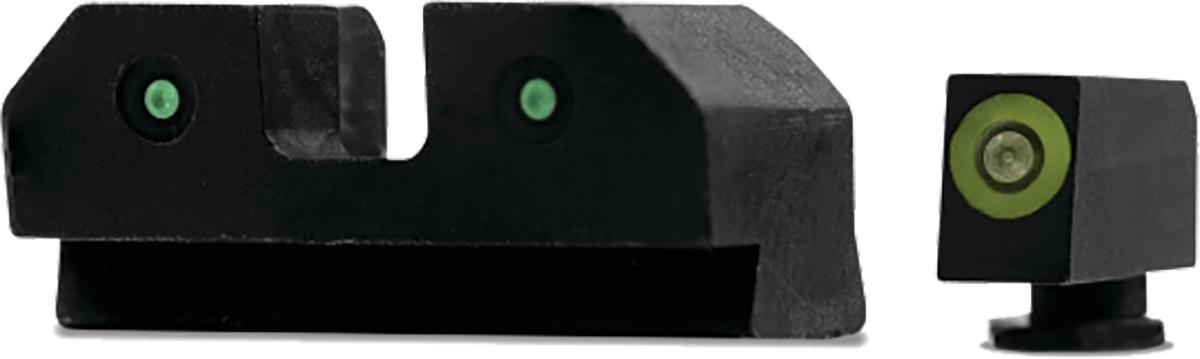 XS RDE Green Tritium Night Sights for Glock 17, 19, 22-36, 38