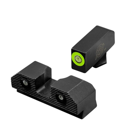 XS Sight R3D 2.0 Night Sights for Glock 20 21 29 30 30S 37 40 41 Green Front Black Rear