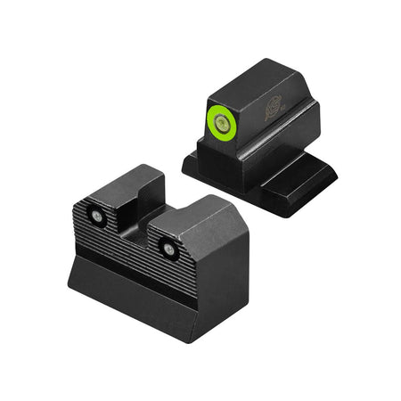 XS R3D 2.0 Suppressor Height Iron Night Sights for HK VP9 OR Green Front