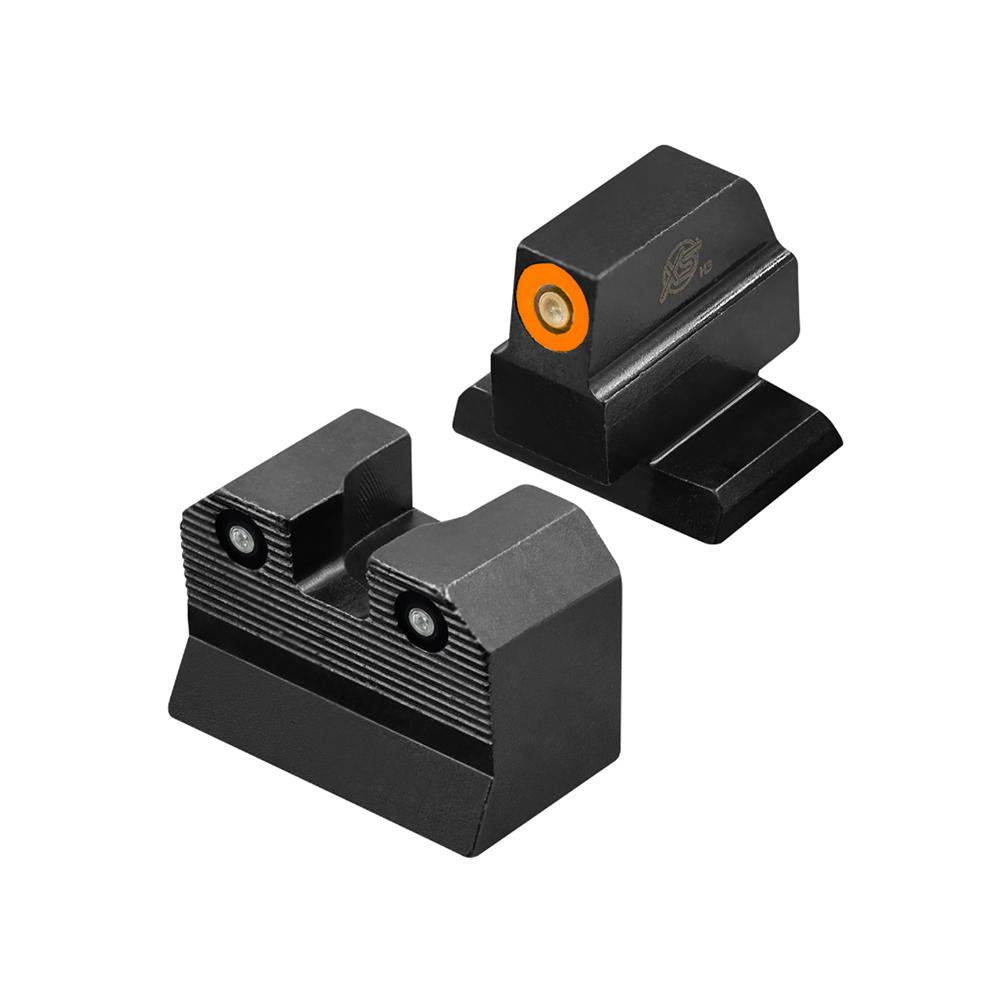 XS R3D 2.0 Suppressor Height Iron Night Sights for HK VP9 OR Orange Front