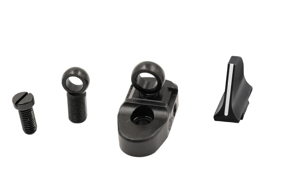 XS Sights Henry .357 Magnum Ghost Ring Iron Sight Set - Black Steel Dovetail Front