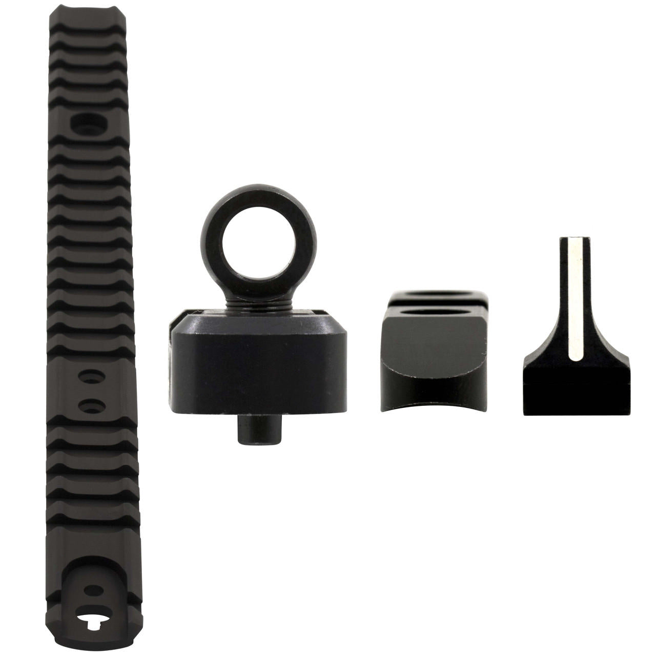 XS Lever Rail Ghost Ring White Stripe Sights - Marlin 336 35 Rem