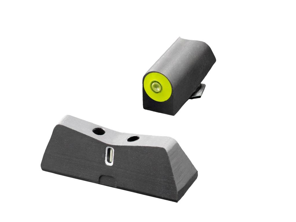 XS DXT2 Big Dot Yellow Sight Set for Colt 1911 Enhanced (All Barrel Lengths, LPA Cut)