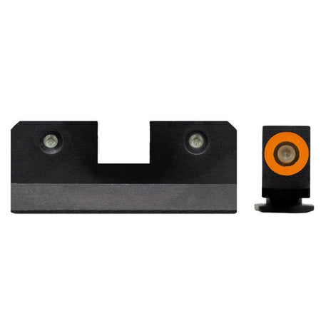 XS Sights R3D Orange Tritium Night Sight Set - Taurus G2