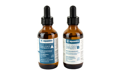 Aquamira Water Purification Treatment Drops, 2 oz with Droppers, Up to 60 Gallons 67206