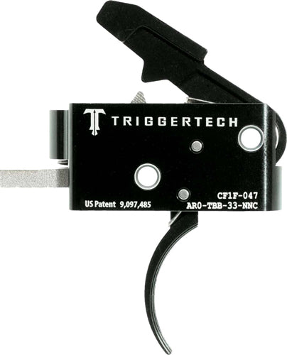 TriggerTech AR15 Two Stage Curved Competitive Drop-In Trigger Black